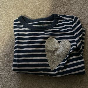 Crew cuts long sleeved shirt